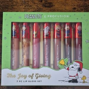 Profusion Cosmetics Peanuts Holiday Lip Gloss Collection